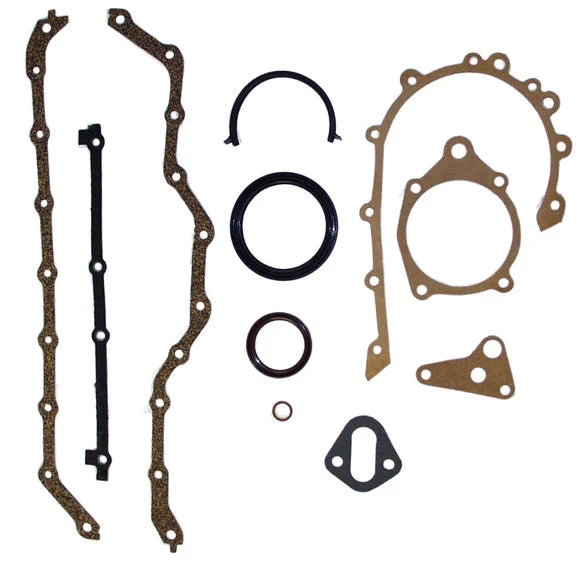 Crown Automotive 83504647 Lower Engine Gasket Set for 83-91 Jeep Vehicles with 2.5L 4 Cylinder Engine