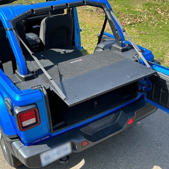 Load image into Gallery viewer, EZ 4X4 EZ-Trunk Tailgate Table for 18-24 Jeep Wrangler JL
