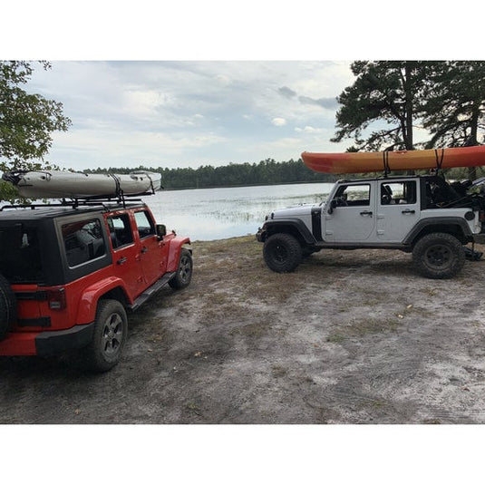 Exposed Racks Hardtop Roof Rack for 07-18 Jeep Wrangler JK