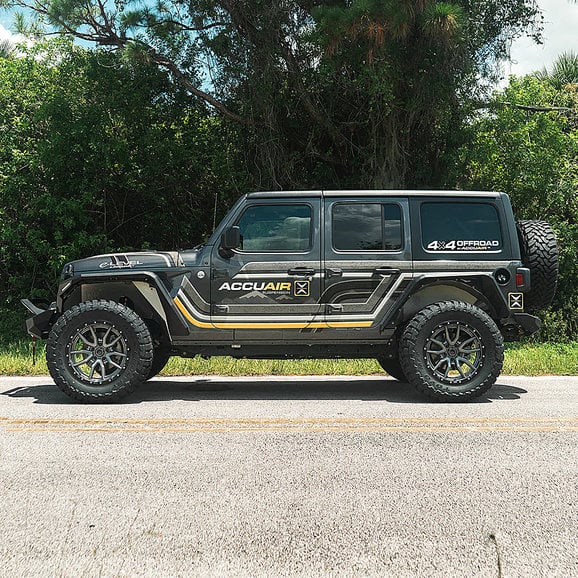 Load image into Gallery viewer, AccuAir AA-4104 Air Suspension System for 18-24 Jeep Wrangler JL Unlimited 4-Door
