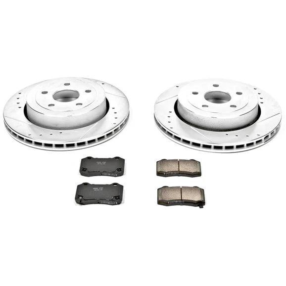 Power Stop K3032 Front Z23 Evolution Sport Performance 1-Click Brake Kit for 07-13 Jeep Compass & Patriot MK