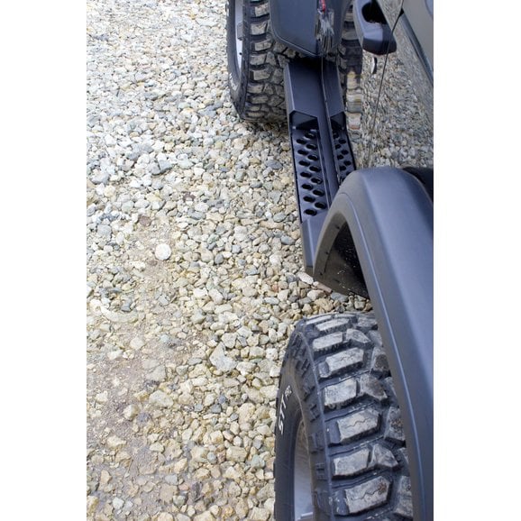 Load image into Gallery viewer, LoD Offroad JRS1812 Destroyer Series Rock Sliders for 18-24 Jeep Wrangler JL 2-Door
