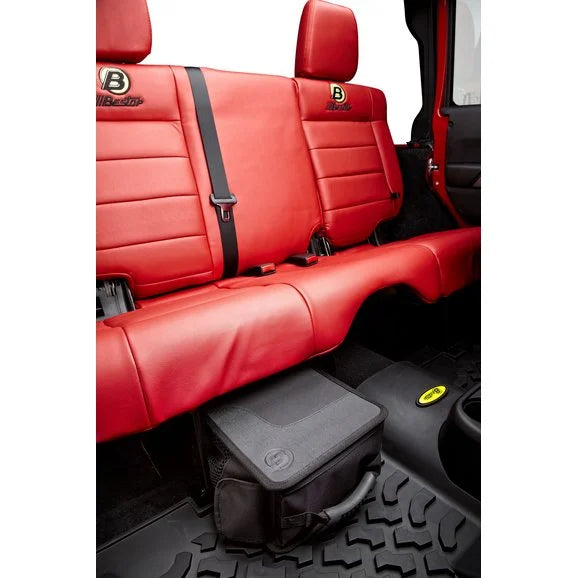 Bestop 54131-35 RoughRider Soft Under Seat Organizer for 07-24 Jeep Wrangler JL & JK Unlimited