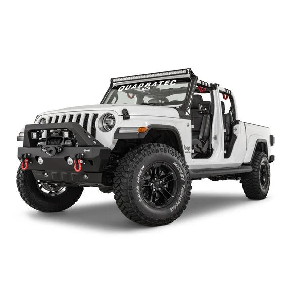 Load image into Gallery viewer, Quadratec Brute Strength™ Winch Bumper for 18-24 Jeep Wrangler JL &amp; Gladiator JT
