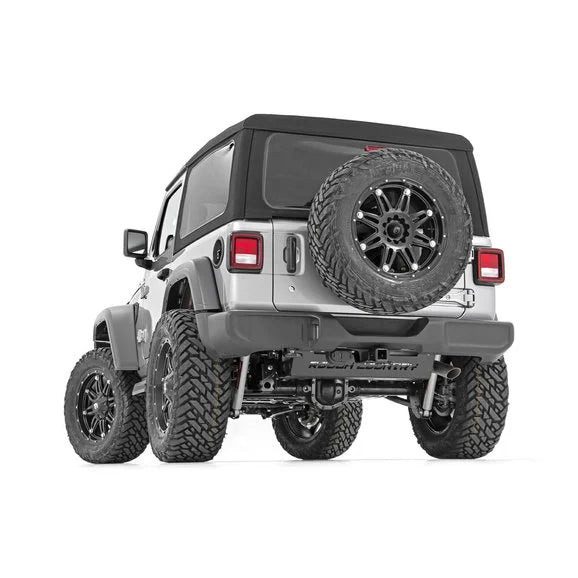 Load image into Gallery viewer, Rough Country 10599 Muffler Skid Plate for 18-24 Jeep Wrangler JL
