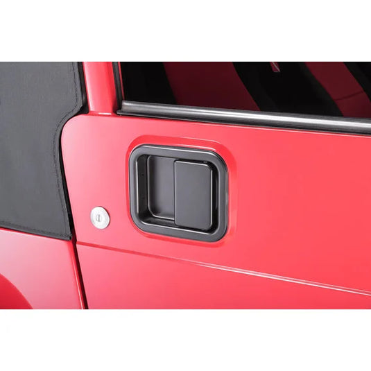 Quadratec Full Steel Door Paddle Handle for 82-95 Jeep CJ & Wrangler YJ Driver Side, 97-06 Wrangler TJ Passenger Side