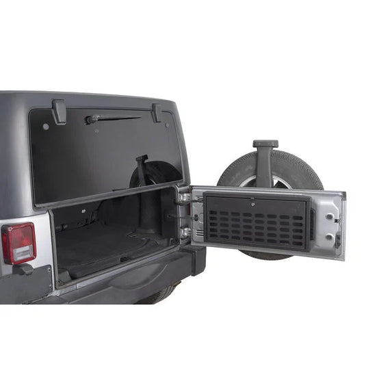 Tuffy Tailgate Lockbox MOLLE Storage for 07-18 Jeep Wrangler JK