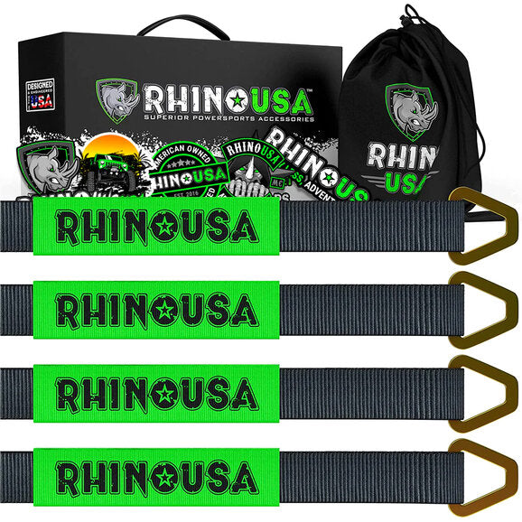 Load image into Gallery viewer, Rhino USA 2&quot; x 38&quot; Axle Tie-Down Straps
