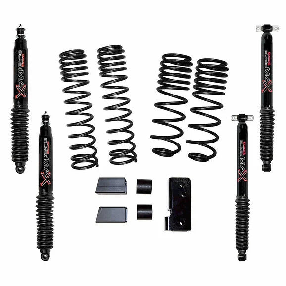 Skyjacker 2-2.5 Dual Rate Long Travel Coil Suspension System with Shocks for 07-18 Jeep Wrangler JK 2 Door