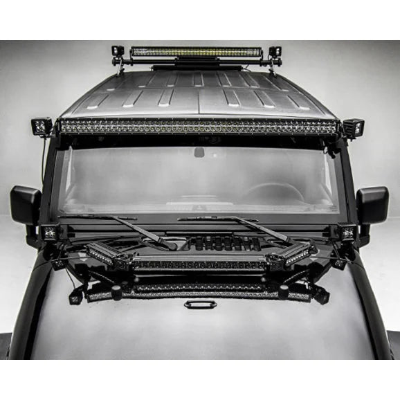 Load image into Gallery viewer, ZROADZ Z350050-JK-KIT-A Rear Roof Modular Rack MegaWatt System A for 07-24 Jeep Wrangler JL &amp; JK
