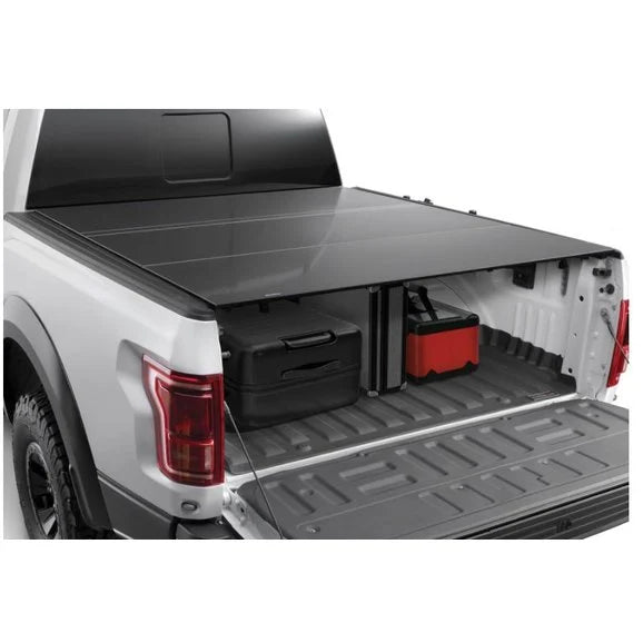 Load image into Gallery viewer, WeatherTech AlloyCover Hard Tri-Fold Truck Bed Cover for 20-21 Jeep Gladiator JT
