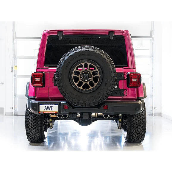 Load image into Gallery viewer, AWE Exhaust 3025-41392 SwitchPath Catback Exhaust for 21-24 Jeep Wrangler JL Unlimited 4-Door Rubicon 392 with 6.4L
