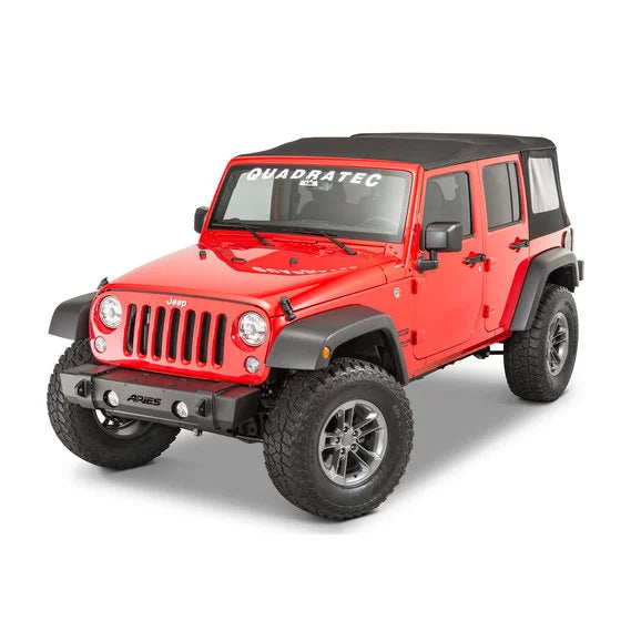 Load image into Gallery viewer, Aries 2156000 TrailCrusher Front Bumper for 07-18 Jeep Wrangler JK
