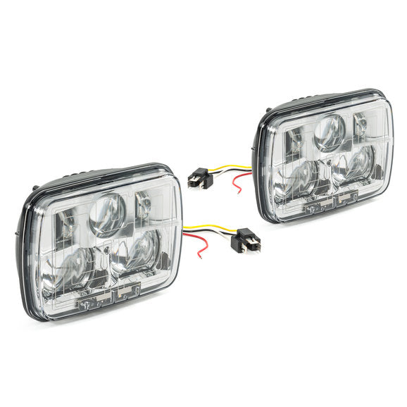 Load image into Gallery viewer, J.W. Speaker 8910 Heated LED Headlight Kit for 84-01 Jeep Wrangler YJ, Cherokee XJ &amp; Comanche MJ
