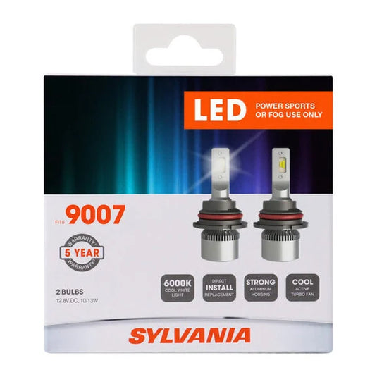 Sylvania 9007SL.BX2 #9007 LED Fog & Powersports Bulb 2 Pack