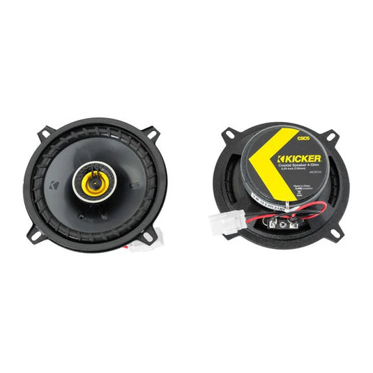 Quadratec JL-KWR Kicker Overhead Sound Bar Speaker Upgrade Kit for 18-23 Jeep Wrangler JL