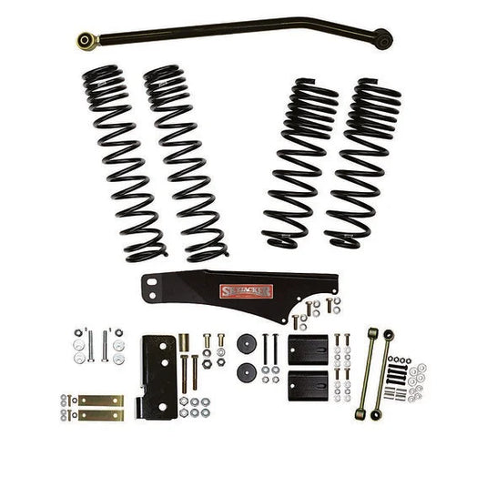 Skyjacker JK40BLT 4" Component Box with Dual Rate Long Travel Coil Springs for 07-18 Jeep Wrangler JK