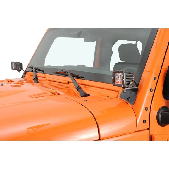 Load image into Gallery viewer, Rigid Industries 40139 A-Pillar Light Mount Kit for 07-18 Jeep Wrangler JK
