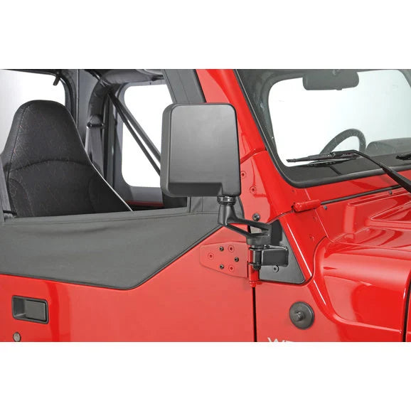 Load image into Gallery viewer, Quadratec Mirror Relocation Bracket Kit for 97-02 Jeep Wrangler TJ
