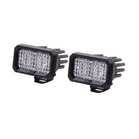 Diode Dynamics Stage Series 2" SSC2 Rectangular LED Pod Pair