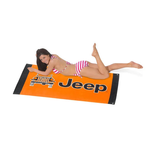 Load image into Gallery viewer, Insync Jeep Logo Towel 2 Go Seat Cover
