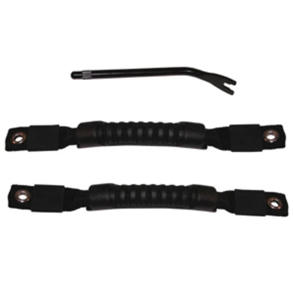 Load image into Gallery viewer, Rugged Ridge 11826.01 Custom Interior Door Pull Straps for 97-06 Jeep Wrangler TJ &amp; Unlimited
