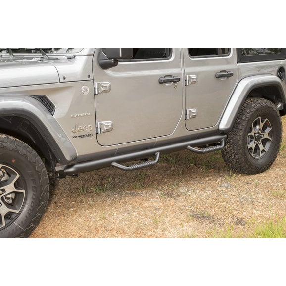 Load image into Gallery viewer, Rugged Ridge 11596.04 Spartan Nerf Bars for 18-24 Jeep Wrangler JL Unlimited
