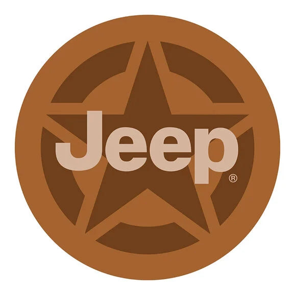 Load image into Gallery viewer, Jeep Merchandise 4&quot; Jeep Logo Circle Jeep Sticker
