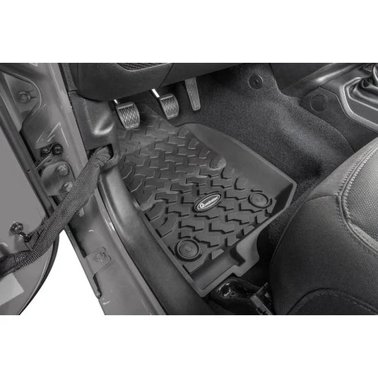 Quadratec Ultimate All Weather Floor Liner Triple Combo Kit for 18-22 Jeep Wrangler JL 2-Door