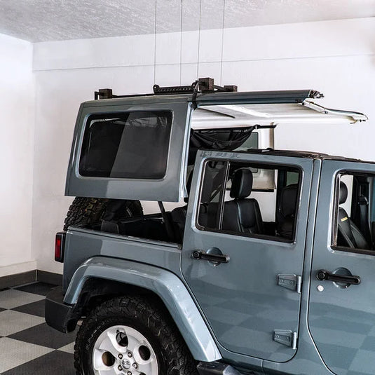 Garage Smart K0018 Hardtop Lifter with Bluetooth for 07-24 Jeep Wrangler JK, JL & Gladiator JT