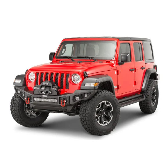 Load image into Gallery viewer, Go Rhino 331200T Rockline Winch Ready Front Bumper for 07-21 Jeep Wrangler JL, JK &amp; Gladiator JT
