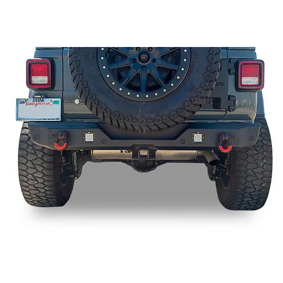 Body Armor JL-2966 Orion Rear Bumper for 18-23 Jeep Wrangler JL