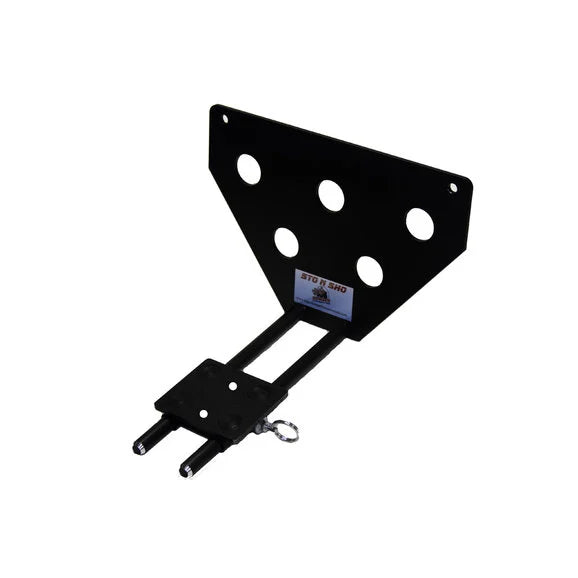 Load image into Gallery viewer, StoNSho Removable Quick Release Front License Plate Bracket for 18-24 Wrangler JL and Gladiator JT
