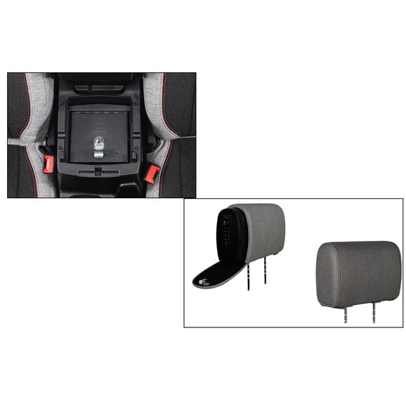 Load image into Gallery viewer, Tuffy Security Console Insert with Headrest Safe Slide for 18-24 Jeep Wrangler JL &amp; Gladiator JT
