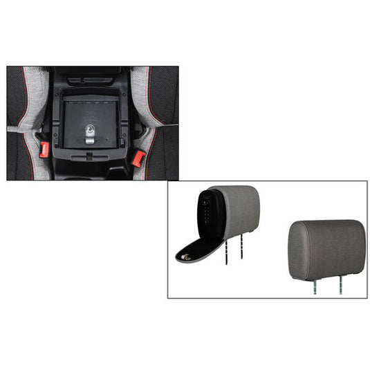 Tuffy Security Console Insert with Headrest Safe Slide for 18-24 Jeep Wrangler JL & Gladiator JT