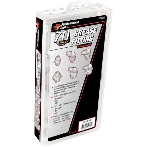 Load image into Gallery viewer, Performance Tool W5215 70 Piece Grease Fitting Assortment
