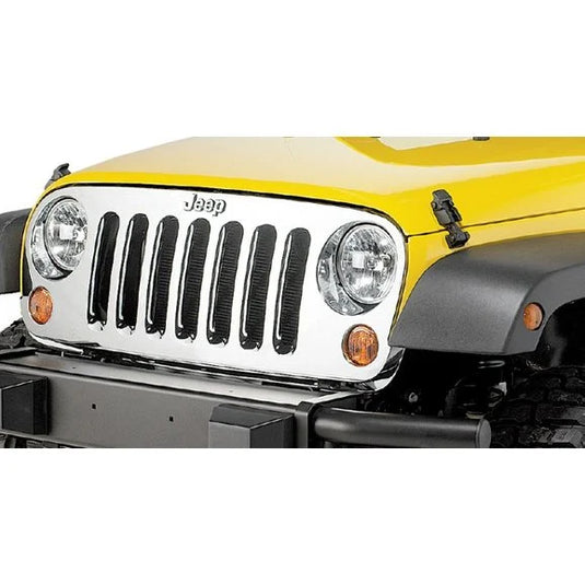 Mopar 82210558AC Chrome Grille for 07-18 Jeep Wrangler JK