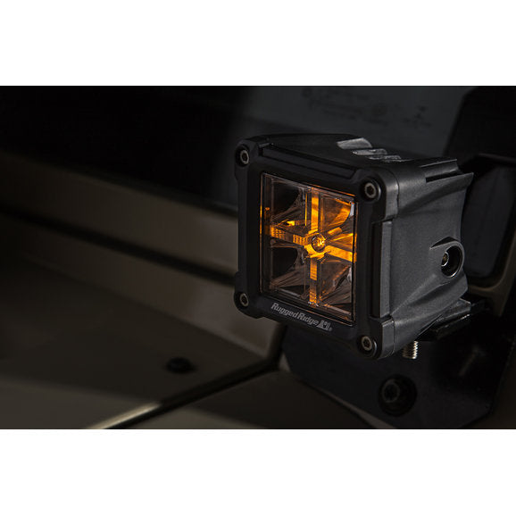 Load image into Gallery viewer, Rugged Ridge 15209.30 High/Low Beam LED Cube Light Combo
