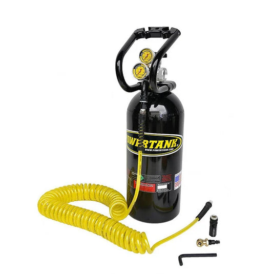 PowerTank Basic Package Portable CO2 Air Tank System 10 lb Tank in Matte Black