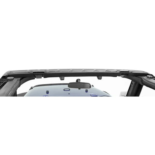 Bestop Supertop NX Soft Top with 2 Piece Soft Doors and Tinted Windows In Black Diamond for 07-18 Jeep Wrangler Unlimited JK 4 Door