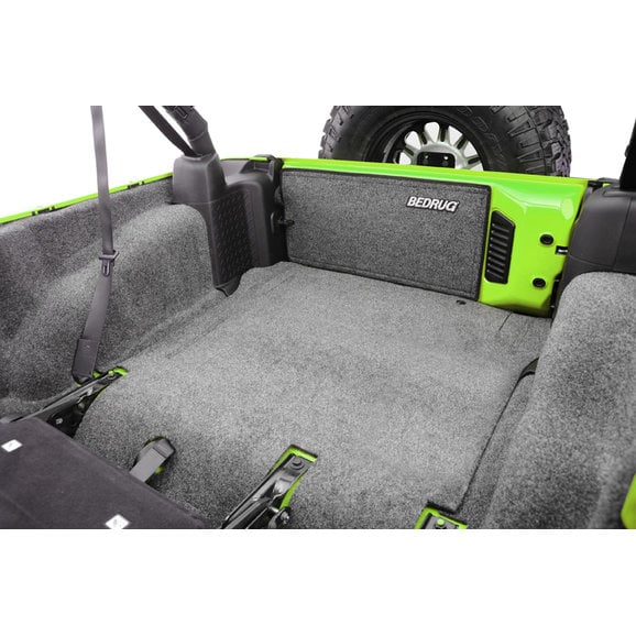 Load image into Gallery viewer, Bedrug Premium Carpeted Floor Covering Kit for 07-18 Jeep Wrangler Unlimited JK
