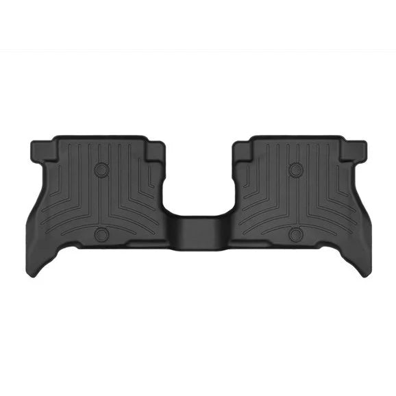 Load image into Gallery viewer, WeatherTech Rear Floor Liner for 21-24 Jeep Wrangler JL Unlimited 4-Door 4xe
