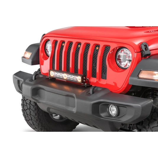 Quadratec JL-LMB Heavy-Duty Auxiliary Light Mount Brackets for 18-24 Jeep Wrangler JL & Gladiator JT