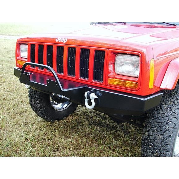 Load image into Gallery viewer, Rock Hard 4X4 RH1015-A Front Bumper Winch Plate for 84-01 Jeep Cherokee XJ
