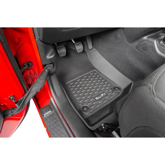 Load image into Gallery viewer, Quadratec Tru-Fit® Floor Liners for 18-24 Jeep Wrangler JL Unlimited
