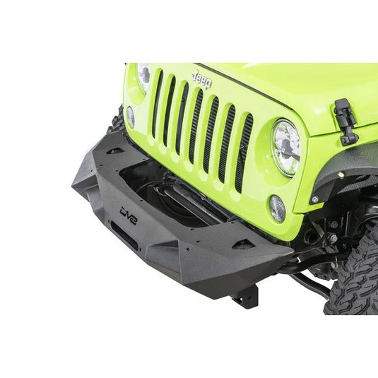 DV8 Offroad FBSHTB-24 FS-24 Front Stubby Bumper for 07-20 Jeep Wrangler JL, JK & Gladiator JT