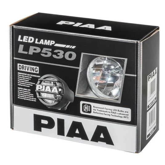 PIAA LP530 Series SAE 3.5" LED Lamp Kit White Driving Beam Pair