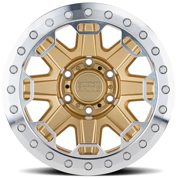 Load image into Gallery viewer, Black Rhino Hard Alloys Rift Beadlock Wheel for 07-24 Jeep Wrangler JL, JK &amp; Gladiator JT
