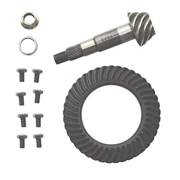 OMIX 16514.02 3.55 Ratio Ring & Pinion Kit for 87-93 Jeep Wrangler YJ, 86-93 Cherokee XJ & 93 Grand Cherokee ZJ with Dana 35 Rear Axle