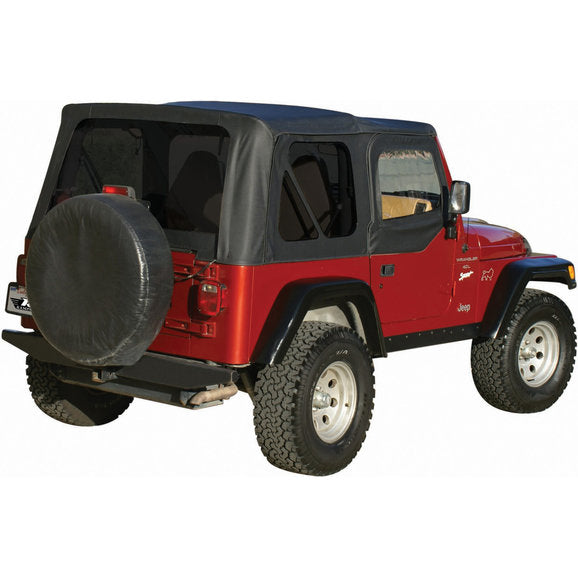 Load image into Gallery viewer, Rampage Products Replacement Soft Top with Skins &amp; Tinted Windows for 97-06 Jeep Wrangler TJ
